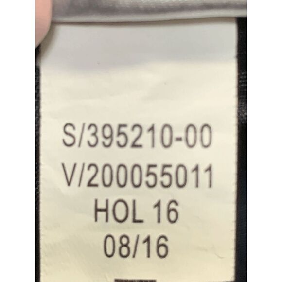 Banana Republic Women's Straight Leg Mid Rise Career Black Chini Pants Size 4 - Picture 2 of 5